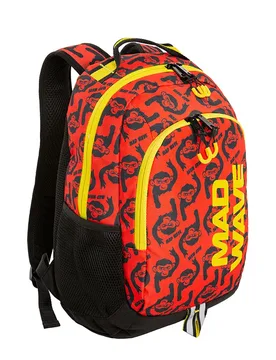 City 22l Backpack Yellow One Size unisex - Mad Wave - FashionsVida
