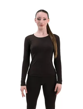 T-shirt à Manches Longues Bony Brown S - Intermezzo - FashionsVida