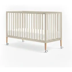 Pack cuna de madera montesori (120x60 cm) Tesori + colchón Air-Foam