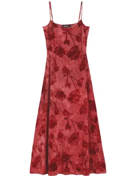 Vestido tirantes flocado - Desigual - FashionsVida