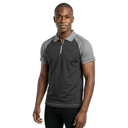 Polo à Manches Courtes Image 50302 Black / Anthracite 4XL