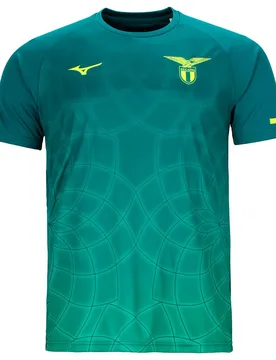 T-shirt à Manches Courtes Entraînement Lazio 25/26 Moss L - Mizuno - FashionsVida