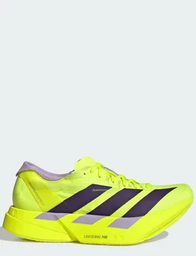 Scarpe adizero adios Pro 4 41 1/3 Solar Yellow / Aurora Plum / Powder Plum - Adidas - FashionsVida