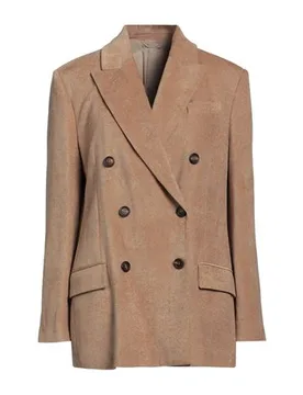 Americana Mujer Camel 38 Mujer - Brunello cucinelli - FashionsVida