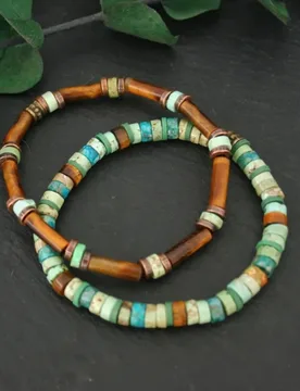 NADEEM Summer Bamboo joint Stone Beads Bracelet Set for Women Or Men Jewelry Trendy Snake Couple Bracelets Gifts Wholesale - Aliexpress - FashionsVida