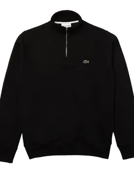 Lacoste Zip Sweater Black L Herren - Lacoste - FashionsVida