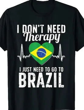 Brazil Flag Holiday Brazil Flag Heartbeat Summer Cotton O-neck Short Sleeve T-shirt - Aliexpress - FashionsVida