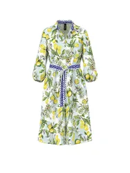 Marc Cain Midikleid blanc 42