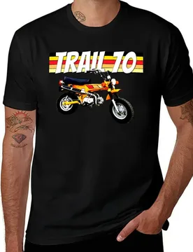 Trail 70 Mini BIke, Vintage Mini Bike, Retro Mini Bike T-Shirt cotton t-shirt plain for man package T-Shirt - Aliexpress - FashionsVida
