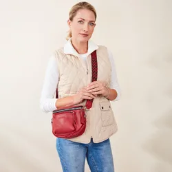 Tasche "Lucie" bordeaux