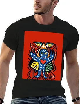 Blue Angel of Love with Eyes of Wisdom Street Art Graffiti T-Shirt man t shirts cotton t shirt man designer T-Shirt - Aliexpress - FashionsVida
