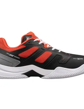 At10 Pro Padel Shoes Black / Red UK 8.5 - Nox - FashionsVida