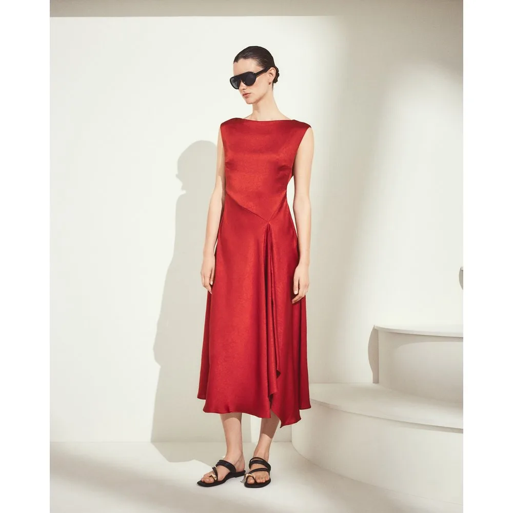 Vestido sin mangas liso de mujer - Woman El Corte Inglés - FashionsVida