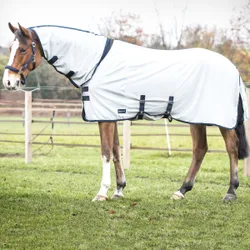 Outdoor-Fliegendecke COMFORT PRO silber (navy) 165 cm