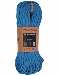 Corde d'escalade et d'alpinisme à simple - Expression 9.8 - Taille 70 m - Bleu