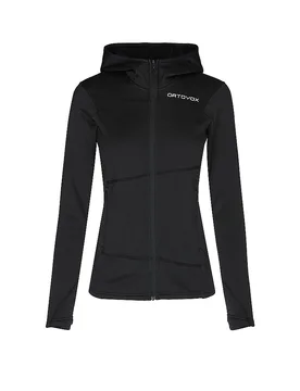 Giacca in pile da donna Light Hoodie nero XS - Ortovox - FashionsVida