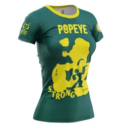 Maglietta A Maniche Corte Popeye Strong Beige M