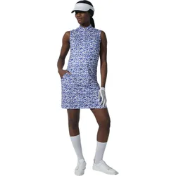 Kleid Carira, ärmellos, blau xl