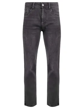 Weird Fish Eddie Straight Leg Denim Jeans Size 38 - men men trousers-jeans men trousers-jeans jeans new-arrivals ben-curry offers 2-for-80-jeans offer - Washed Black - FashionsVida