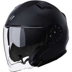 Casco Moto Jet RIVAL Solid Nero Opaco taglia S