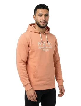 Sweat à Capuche 26an320 Spring Orange Melange M - Nza New Zealand - FashionsVida