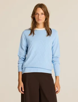 Jersey de mujer punto rombos - Escorpion - FashionsVida