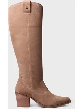 Botas de mujer de serraje con cremallera - Toni Pons - FashionsVida