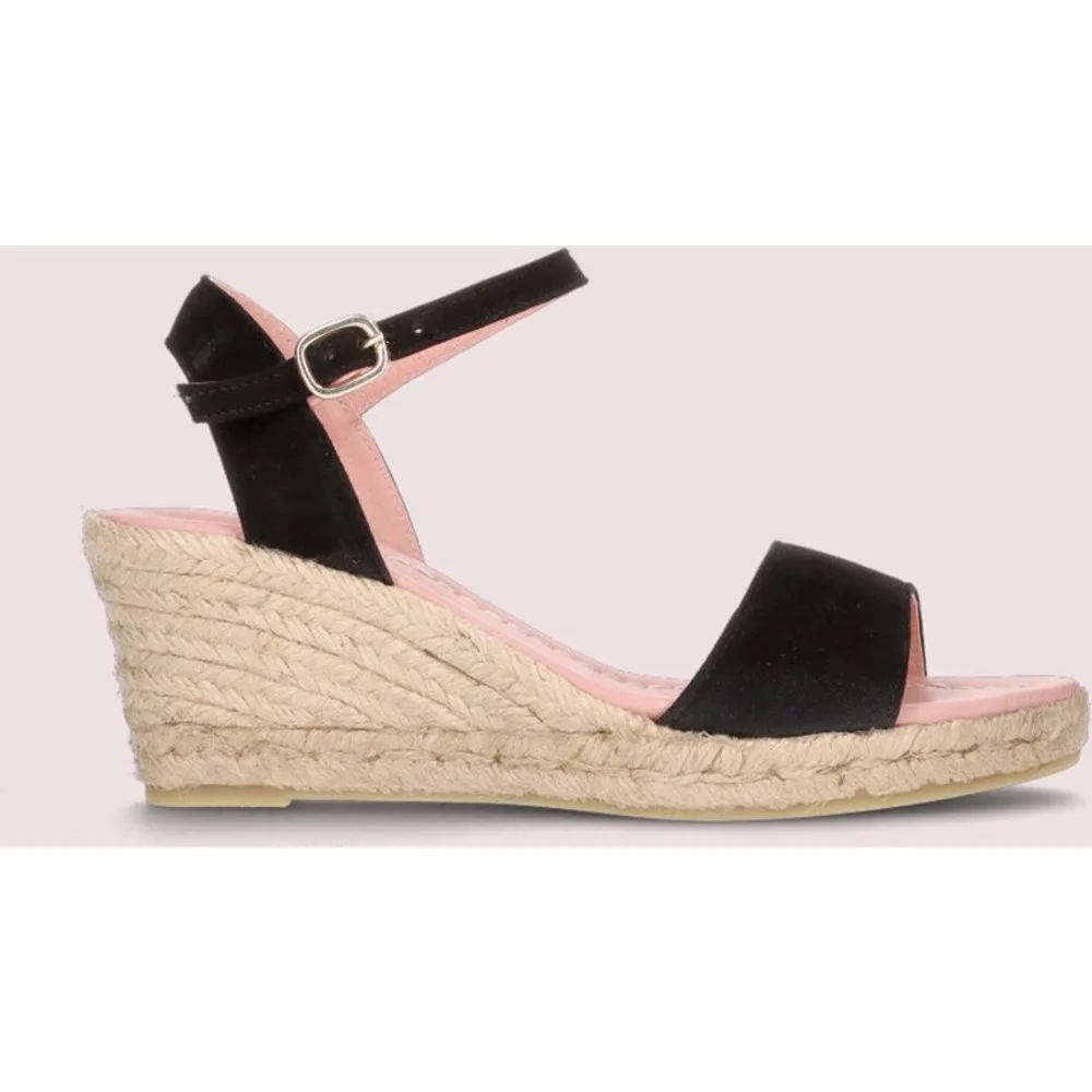 Alpargatas deborah de mujer en ante suave - Mascaró - FashionsVida