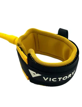 Leash De Surf 7´ Pro 7mm Stainless Steel Double Swivel Matt Yellow One Size unisex - Victory - FashionsVida