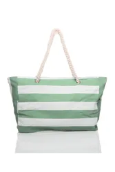 Women's Holiday Summer Beach Woven Bucket Beachwear Tote Bag in Mint - Mint - Size: One Size