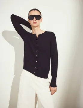 Chaqueta de viscosa lisa básica de mujer - Woman El Corte Inglés - FashionsVida