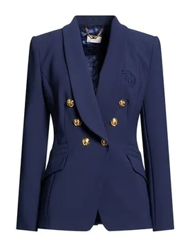 Americana Mujer Azul marino 44 Mujer - Elisabetta Franchi - FashionsVida