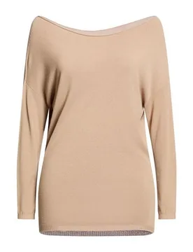 Pullover Damen Kamel ONESIZE Damen - Kontatto - FashionsVida