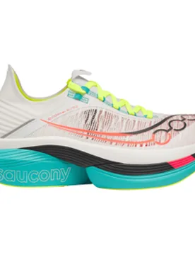 ENDORPHIN ELITE 2 Laufschuhe Unisex WHITE/MUTANT 42,5 - Saucony - FashionsVida