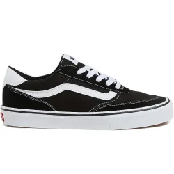 Brooklyn ls suede/canvas zapatilla moda hombre Negro (40)