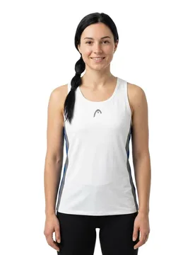 Club 25 Tech Sleeveless T-shirt Royal White 2XL - Head Racket - FashionsVida