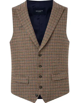 Gilet Autumn Gunclub Brown / Multicolor 38 - Hackett - FashionsVida