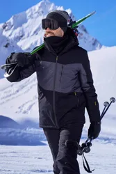 Wipeout Mens Waterproof Ski Jacket - Grey
