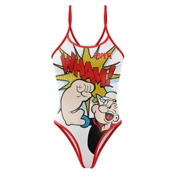 Popeye Pop Art Swimsuit Multicolour S Women
