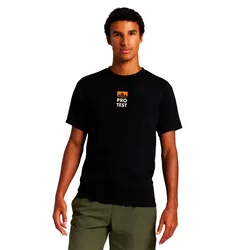 T-shirt à Manches Courtes Rhodan True Black XS