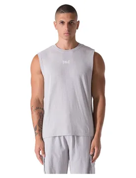 T-shirt Sans Manches Slub Dye Plaster Gesso L - Everlast - FashionsVida