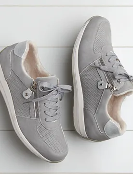 Pagen Sneaker "Tanja" grau - 3Pagen - FashionsVida