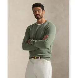 Jersey de hombre de punto de piqué de algodón tallas grandes