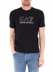 T-shirt girocollo NERO S