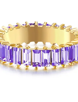 Womens Female Metal (Alloy) Ring - Gold - Size K - Yokoamii - FashionsVida