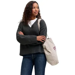 Pull à Col En V Elsa Jjxx Dark Grey Melange M