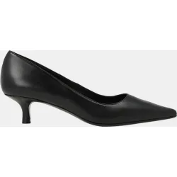 Zapatos de salón de mujer en piel con tacón