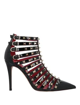 Botines de caña alta Mujer Negro 39.5,40,41 Mujer - Valentino Garavani - FashionsVida