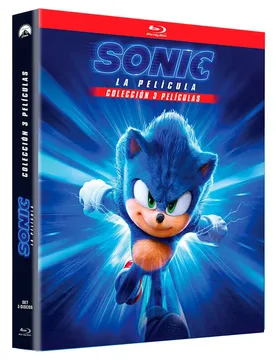 Blu-ray Sonic Coleccion 3 Peliculas Multicolor One Size unisex - Paramount - FashionsVida