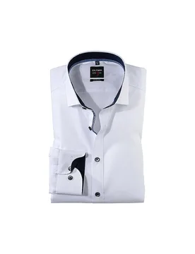 Hemd Body-Fit weiss 44 herren - OLYMP LEVEL FIVE - FashionsVida